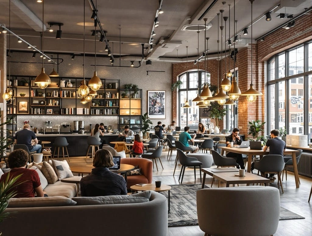 AI Generated Co-working