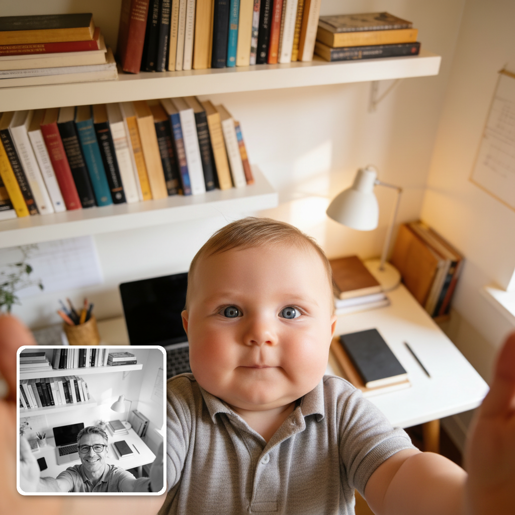 Guess-the-Baby Party Game — AI Baby Filter example