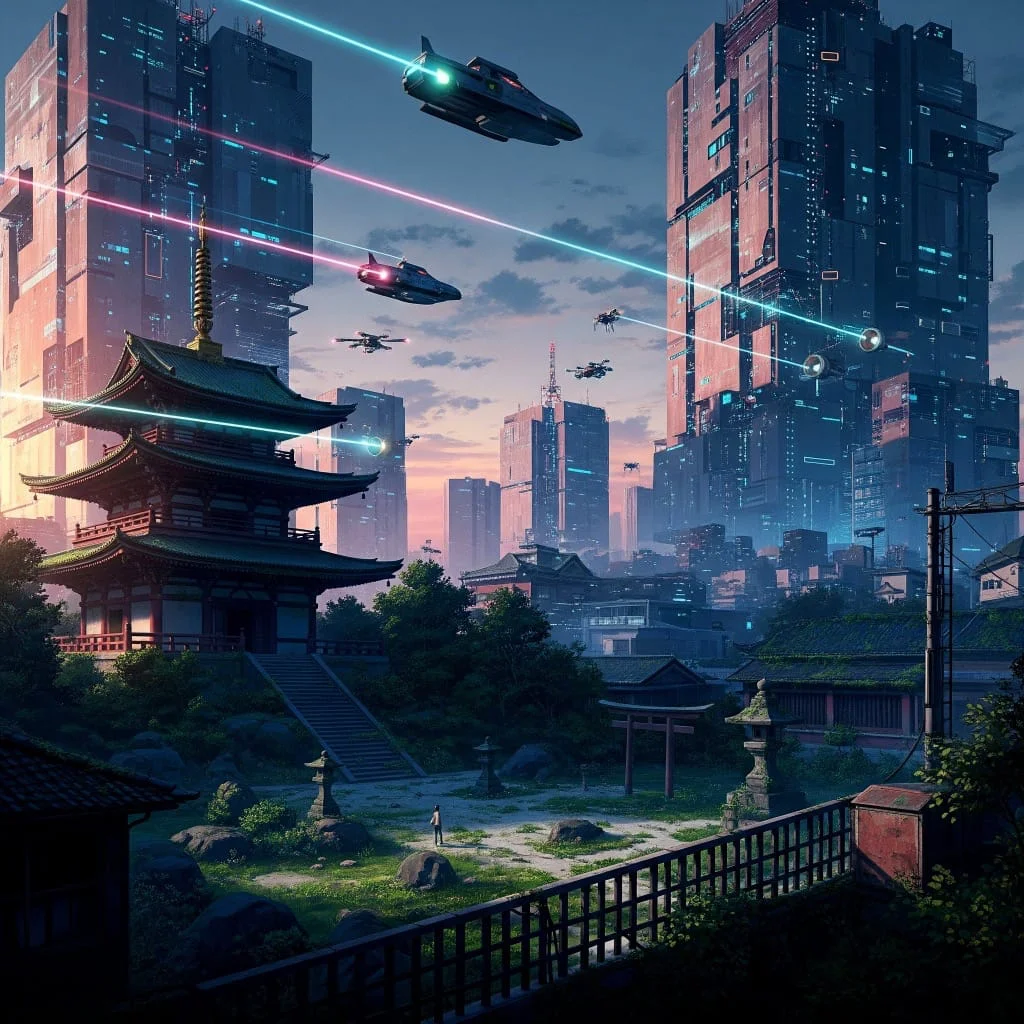 AI Generated Interstellar scene